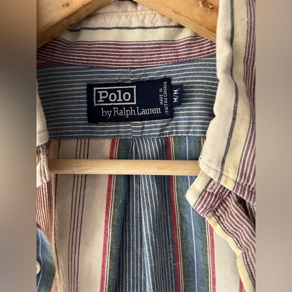 Short sleeve vintage 90s RL shirt - Picture 3 of 7